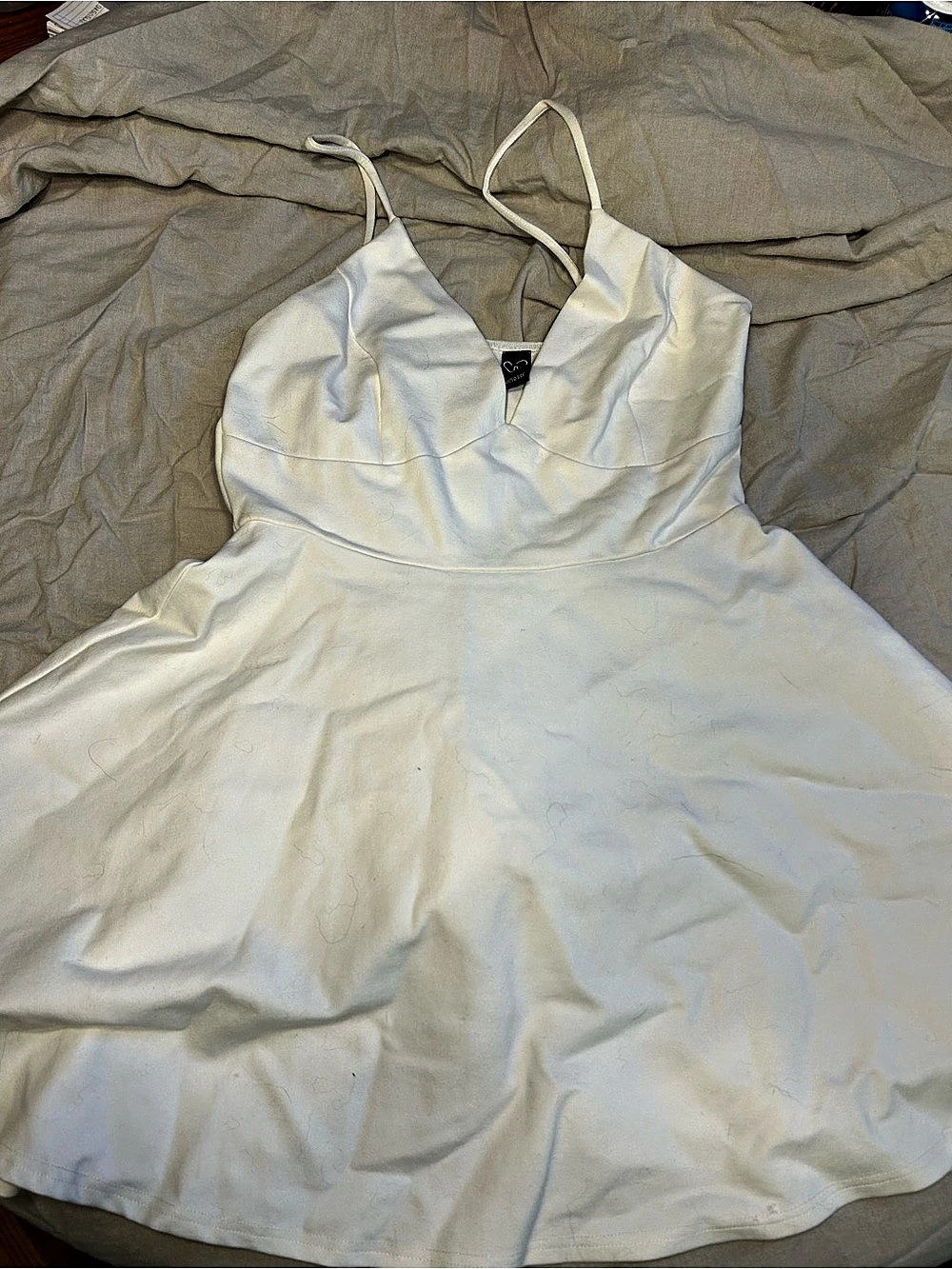 Windsor White Mini Dress Like New